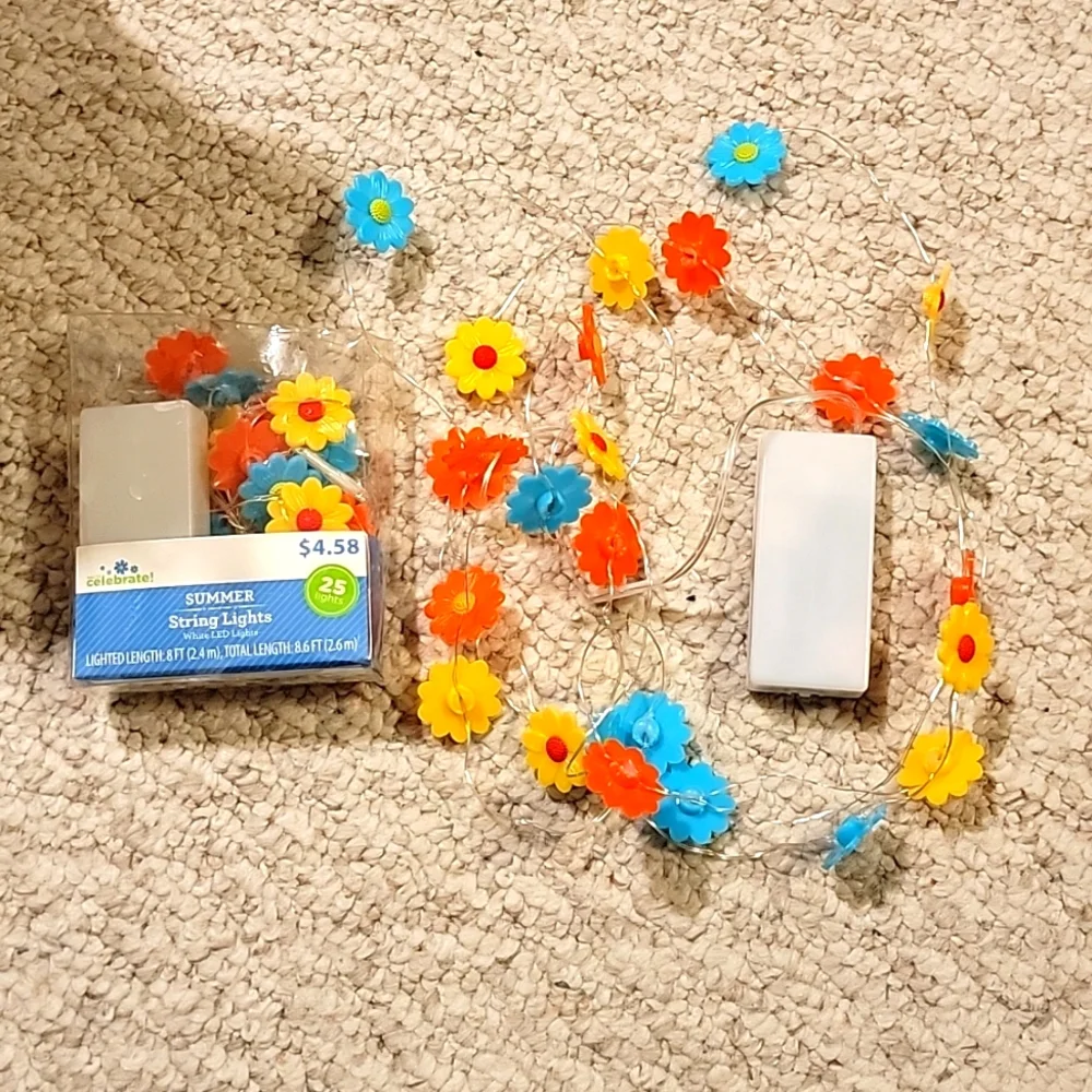 Flower Daisy String Lights (Set of 2)